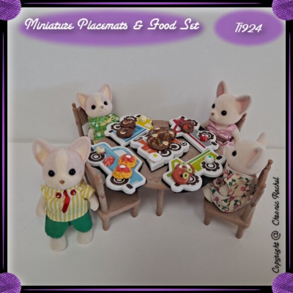 5-Pack Vehicle Placemat Glued-Together Breakfast Meals - Picture 2 of 3